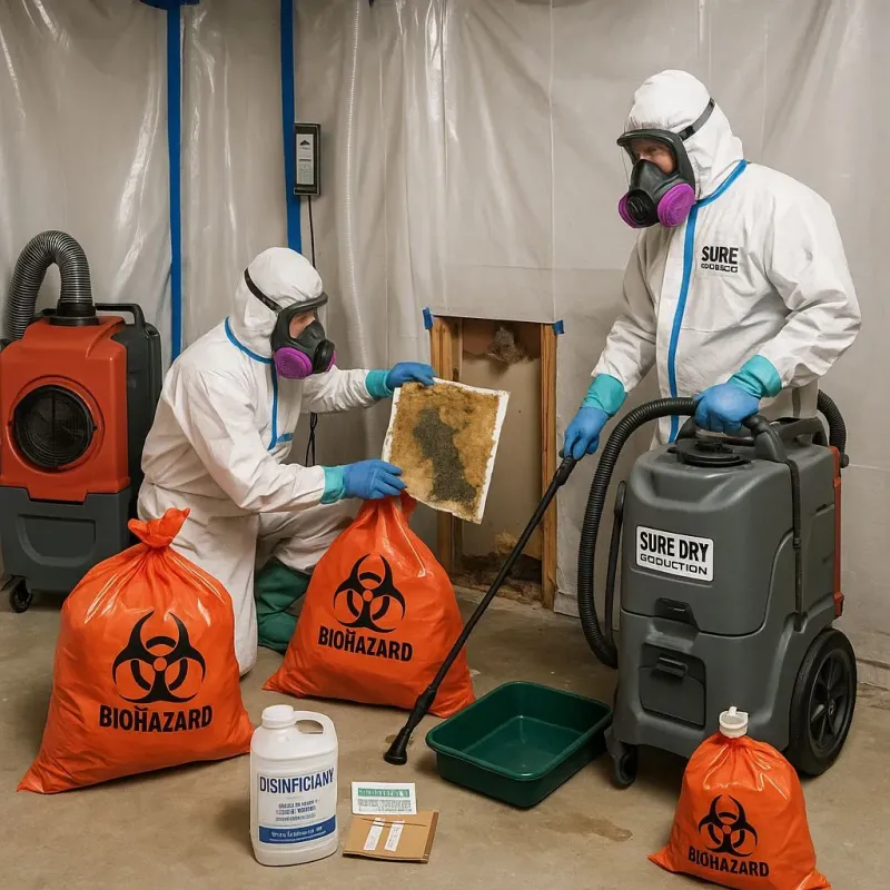 Contaminated Water Handling Protocols process in Union City, MI